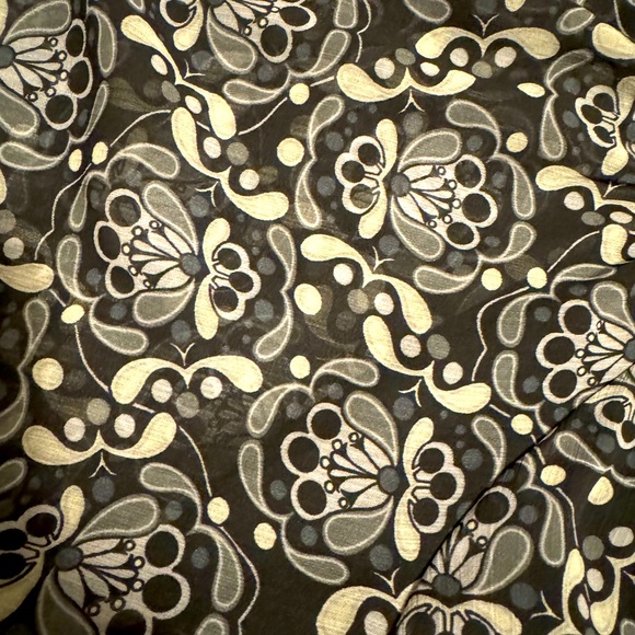 Anna Sui for Uniqlo Chiffon Mini Dress Sz M - Picture 5 of 9